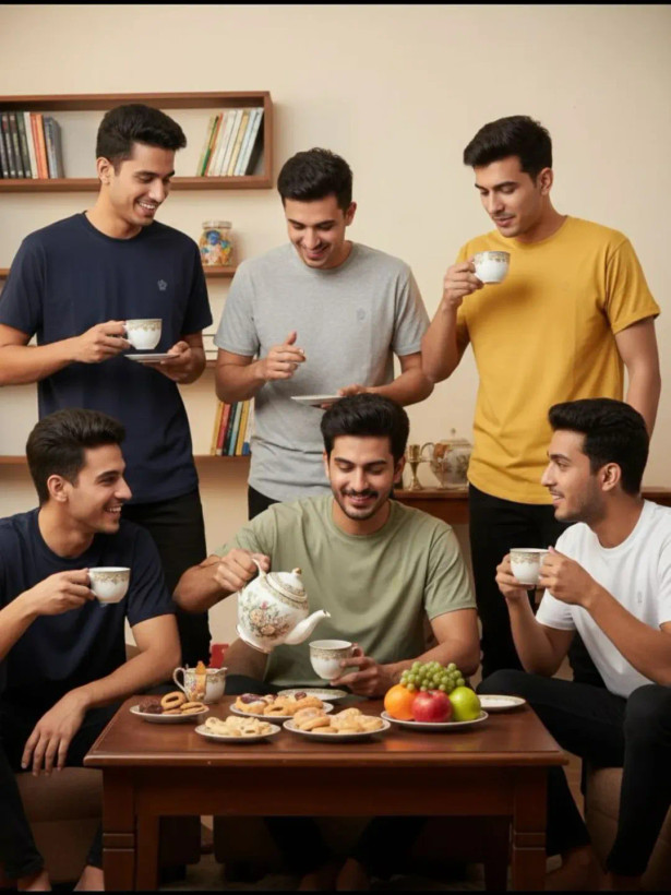 تیشرت راحتی برای داخل و خارج خانه