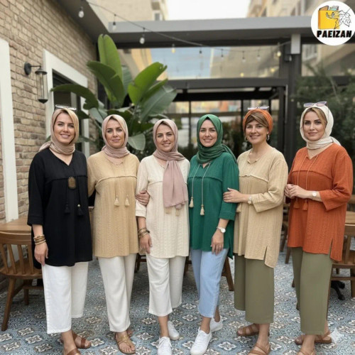 بلوز مراکشی زنانه خنک سبک و شیک با استایل بوهو