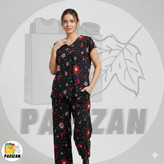 بلوز و شلوار زنانه نانو پنبه راحت و باکیفیت شیک